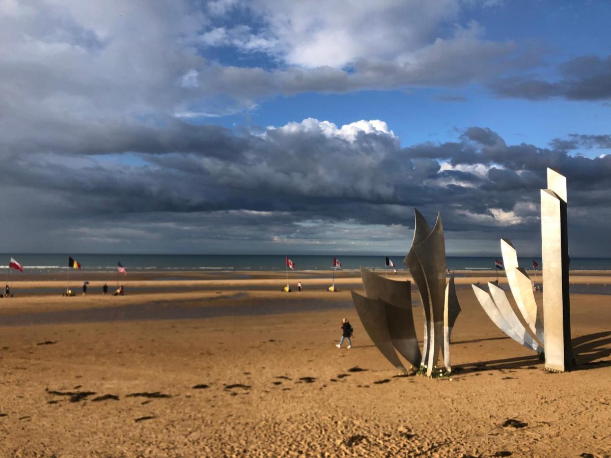 Gite Normandie Omaha Beach Colleville-sur-Mer Exterior foto